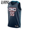 Maillot Enfant Oklahoma City Thunder Isaiah Hartenstein 2025-26 Nike City Edition Noir Swingman